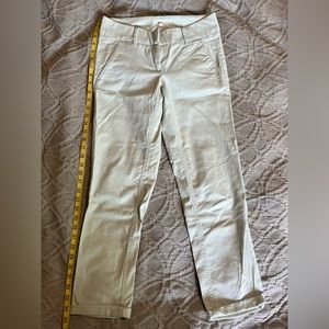 Loft cropped light/pale blue chinos